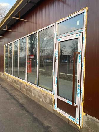 Алюминиевые окна, двери, перегородки