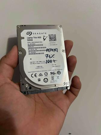 Продам жесткий диск 500GB, 2.5, для ноутбука, ПК, видеонаблюдения