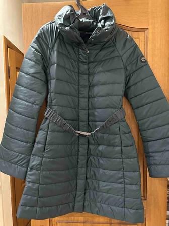 Балоневое стеганое пальто