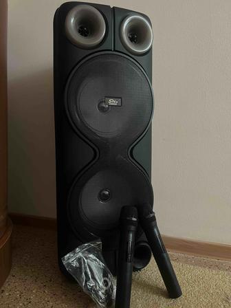 колонка с микрофоном