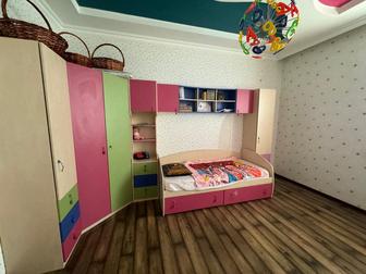 Детский спальный шкаф с кроватью