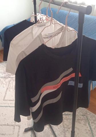 Футболки Calvin Klein, Lacoste, Balmain, Armani, размер s