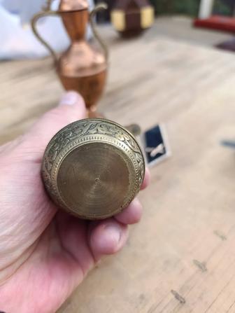 Мельничка латунный винтаж ретро