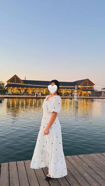 платье белое