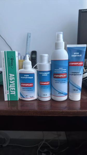 Stomaplast пудра, нейтрализатор, очиститель для тело, крем защитный, Абуцел