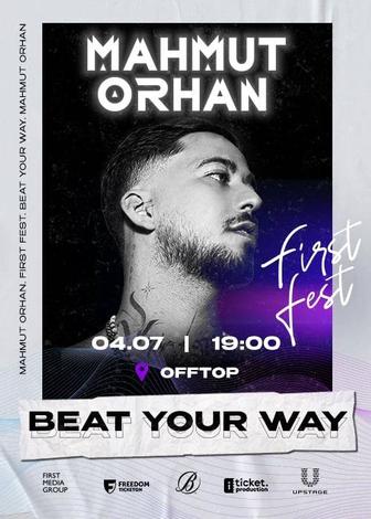 Фест концерт Махмут Орахна First Fest в Алматы Mahmut Orhan