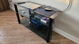 Стеклянная тумба