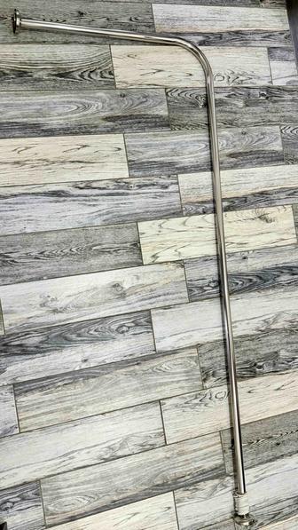 Литой карниз для ванной из нержавеющей стали, размер 165/65 см