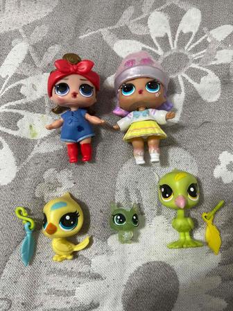 Продам Фигурки Littlest pet shop, L.O.L. OMG