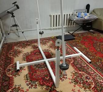 Гребной тренажер. Для развития верхнего пояса.