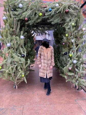 Норковая шуба