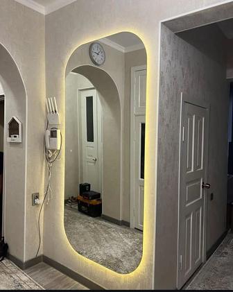 установка зеркало