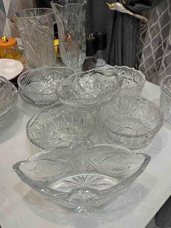 Продам салатники хрустальные