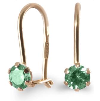 Сережки золото детские