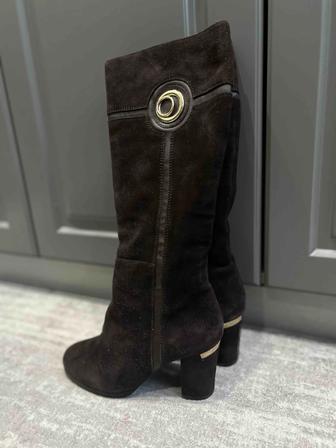 Quartetto замшевые сапоги