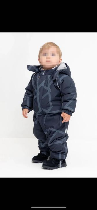 Зимний детский комбинезон