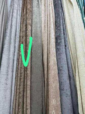 Шторы новые шоколадные шенилл