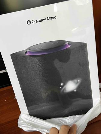 Колонка Яндекс станция Макс с Zigbee черная