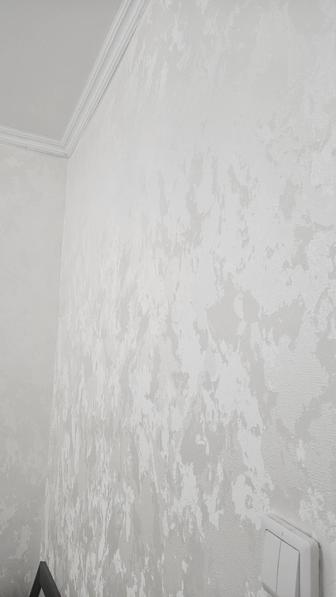 Клею обои,покраска потолков,галтели,цена договорная