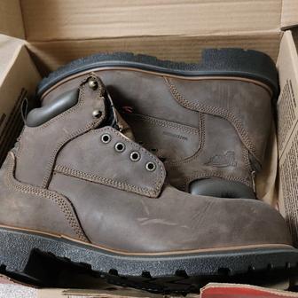 Американская кожаная зимняя спецобувь Red Wings