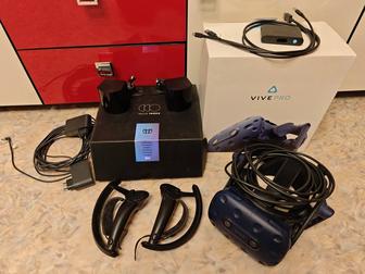 Комплект Steam VR гарнитура HTC Vive Pro, контроллеры Valve Indeх.