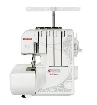 Оверлок Janome ArtDecor 724D Белый