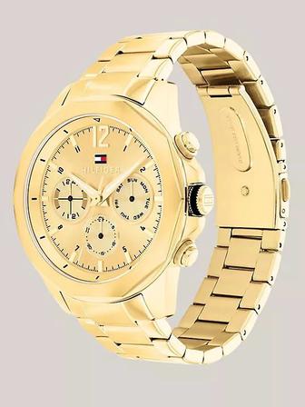 4MM Gold-Tone Sport Watch Tommy Hilfiger