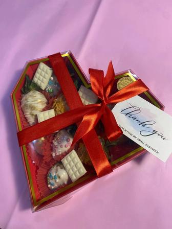 клубника в шоколаде