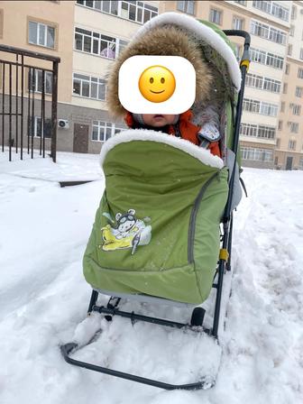 Санки коляска Nika