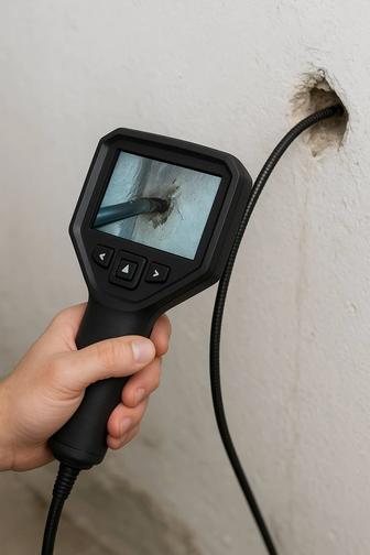 Протечка Влага Пятно на стене
Специалист по поиску утечек труб ГВС/ХВС.