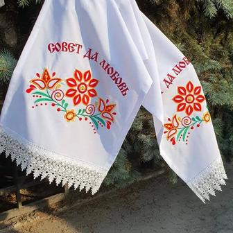 Рушник с вышивкой