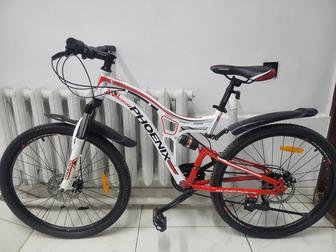 Велосипед взрослый горный спортивный велик 26дюйм новый двухподвес 19рама