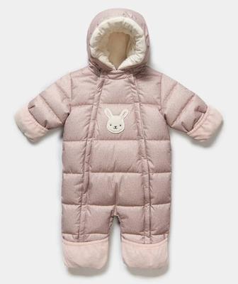 Зимний комбинезон для девочки baby go 80 см