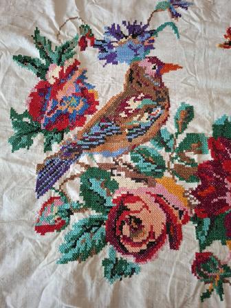 Винтажная вышивка крестом