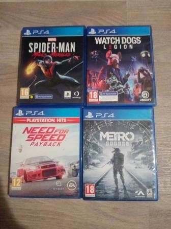 Продам диски Sony PlayStation 4
