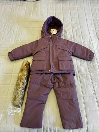 Зимний новый комбинезон для девочки