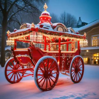 Новогодняя КАРЕТА в Аренду!