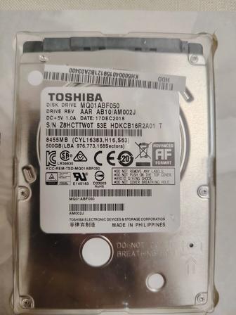 Продам жёсткий диски Toshiba 500GB