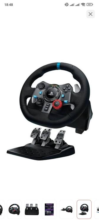 Продам игровой руль Logitech g29 и коробку МКПП