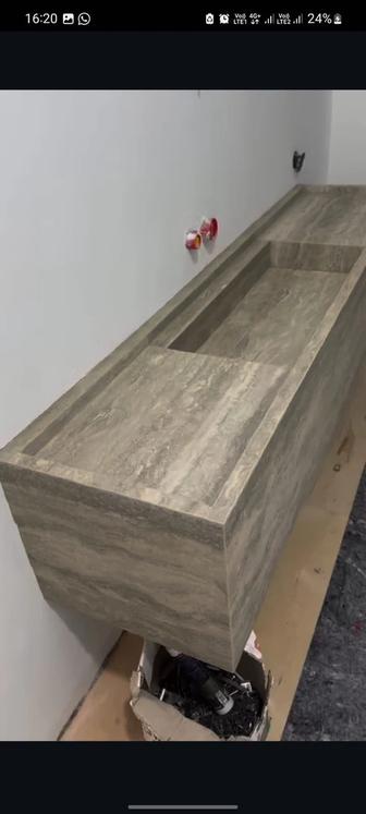 Раковина на заказ из керамогранита