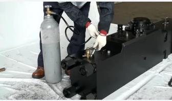 Заправка Азота в Гидромолот Экскаватора с выездом