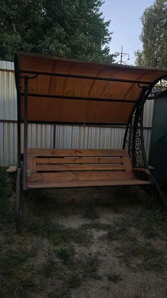 Качеля скамейка раскладная