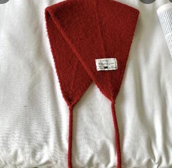 Теплая и модная косынка