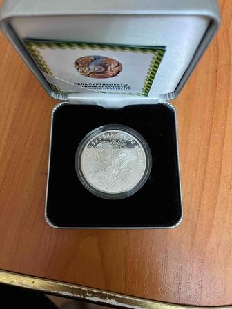 Коллекционная серебряная монета