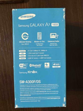 Продам Смартфон Samsung Galaxy A3 SM-A300F/DS