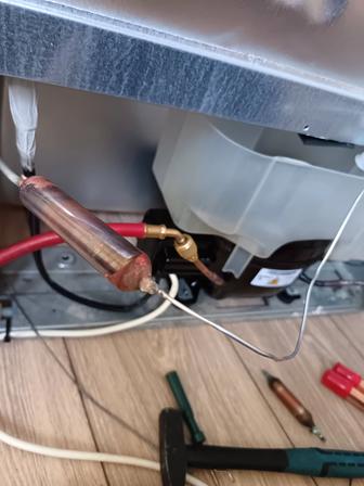 Пайка Медных Алюминиевых Труб Ремонт Холодильников и Морозильников