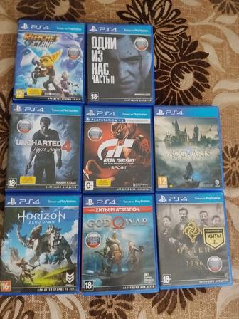 Игры диски PS 4