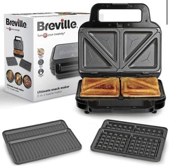 продам гриль-вафельницу Breville