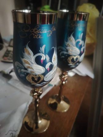 Продам хрустальные бокалы