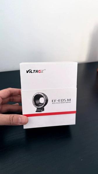 Переходник Viltrox EF-ЕОS M 
Переходник Viltrox EF автофокус
